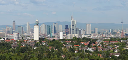 Skyline in Frankfurt am Main