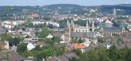 Blick über Wuppertal